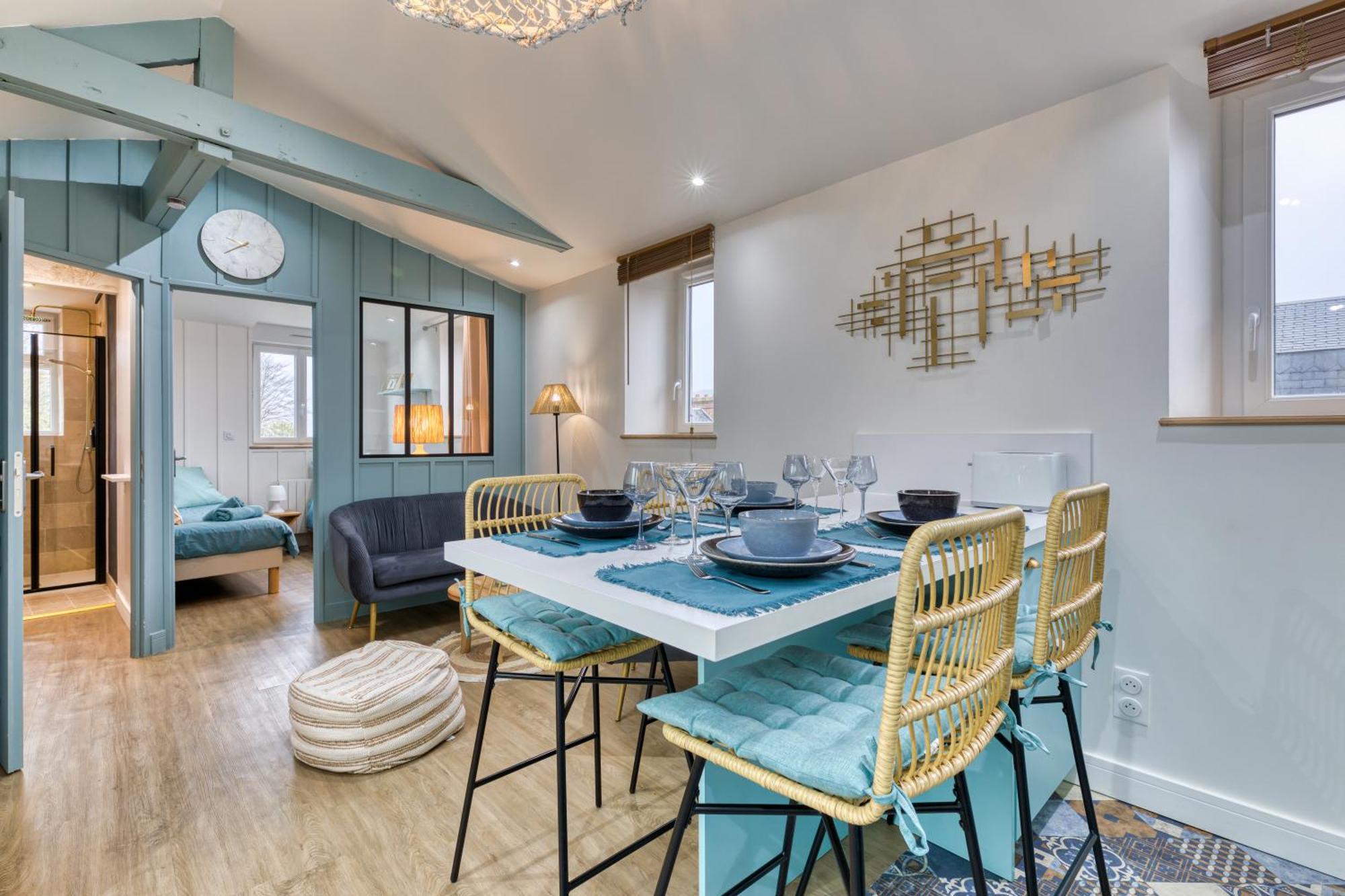Appartement « Le Casier » Vue Mer Fécamp Eksteriør bilde