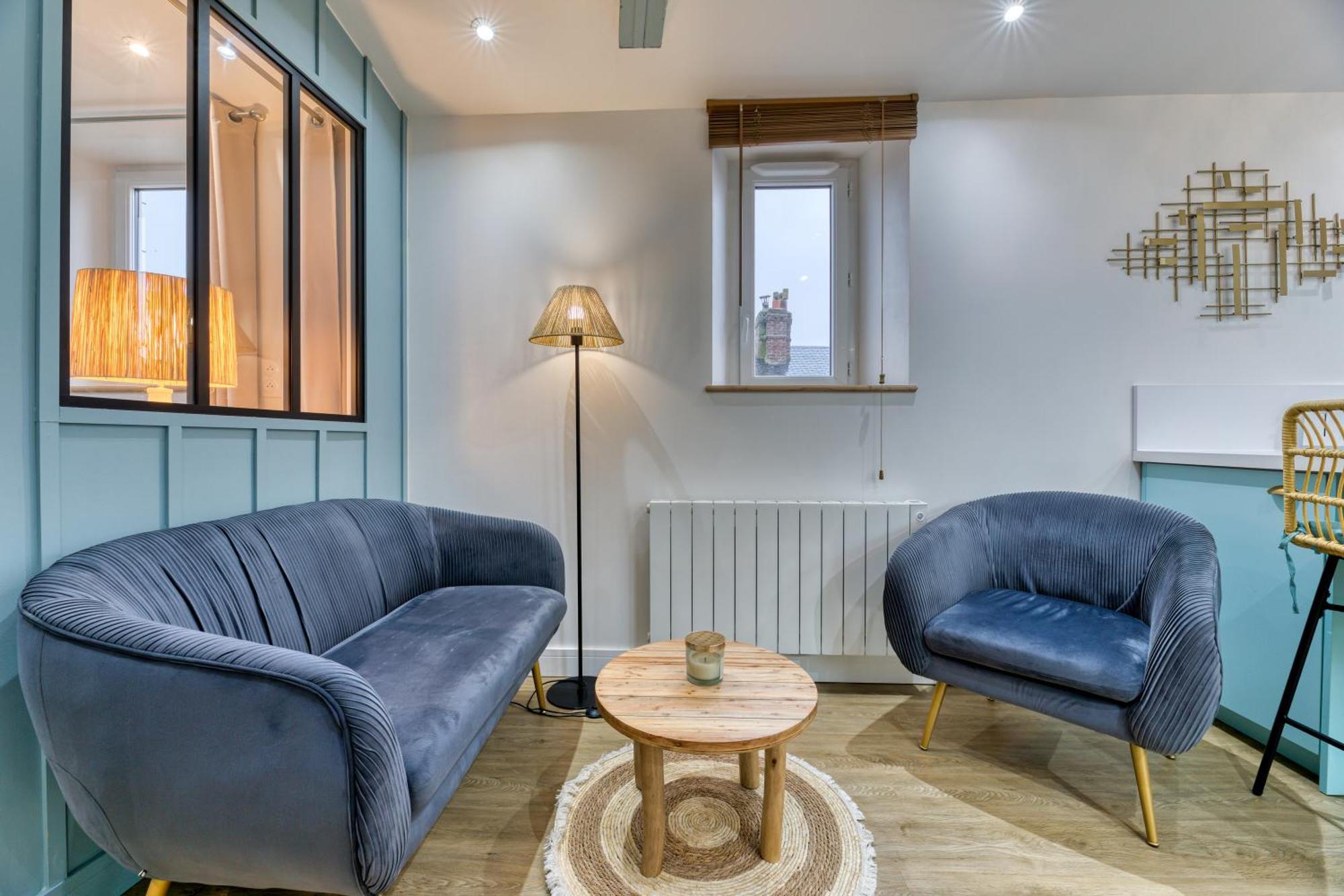Appartement « Le Casier » Vue Mer Fécamp Eksteriør bilde